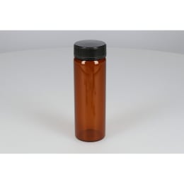 日電理化硝子 ねじ口瓶 SV-100 100mL 茶色 フェノールキャップ フッ素PTFE/ニトリルパッキングセット 25組 251093
