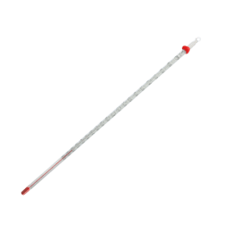 佐藤計量器製作所 赤液棒状温度計 0~200℃ L300 0290-00