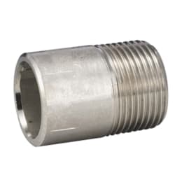 SUS製ねじ込み継手 片ニップル 3/8 VWN-03