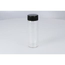 日電理化硝子 バキュームバイアルSVF100 100mL 無色 フェノール黒キャップ 凍結乾燥用ブチルゴム栓 25組 203408