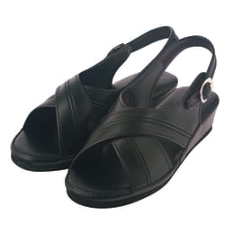 クロスサンダル LL ブラック FR-415