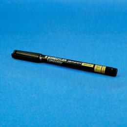 マーカー 黒 PFA用 細字0.6mm F-7240-001
