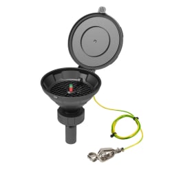 蓋付き漏斗 S-60用 導電性 LevelContorol150mm 317637