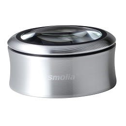【販売終了】スリーアールソリューション LED拡大鏡smolia xcシルバー3R-SMOLIA-XCSL