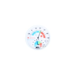 アナログ温湿度計 MTH-115W ホワイト
