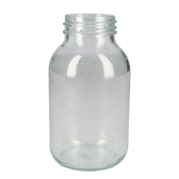 ねじ口びん 広口 500mL 透明