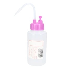NT洗瓶 B型 弁付 カラーキャップ 250mL 色10 RVI レッドバイオレット