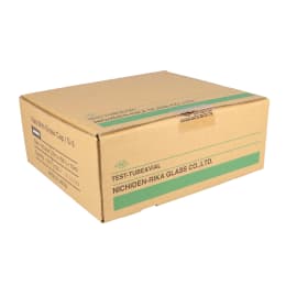 日電理化硝子 ねじ口瓶 S-3 10mL 茶色 P.Pキャップ シリコーンゴムパッキングセット 100組 250058
