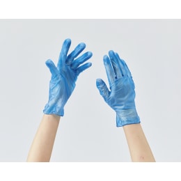 プラスチック手袋NEXT パウダーフリー ブルー M 2000入