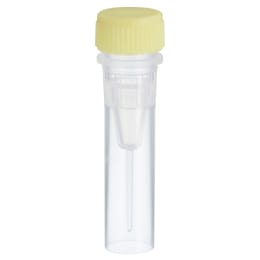 スクリューキャップチューブ 0.5mL 自立型 黄 滅菌 500本入
