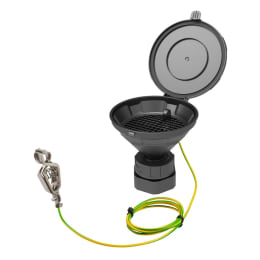 蓋付き漏斗 S-65用 導電性 318964