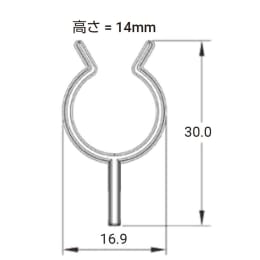 サーモクリップ H4-12 電線φ13.8~φ23.0 12入