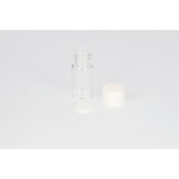 ねじ口瓶 無色 S-09A 2mL PPキャップ ソフトロンPP貼りパッキン付 100組 250004