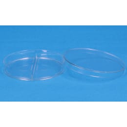 滅菌2分割シャーレL φ90×H15 500枚