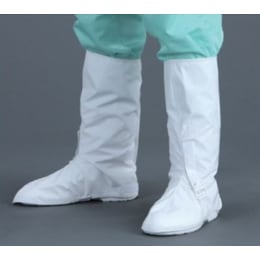耐薬品性シューズカバー 4600/A 白 フリー 5足入