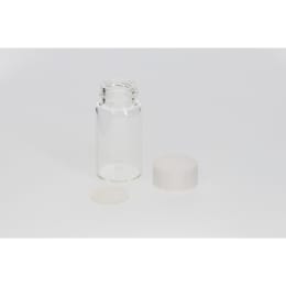 日電理化硝子 ねじ口瓶 SV-20 20mL 無色 P.Pキャップ シリコーンゴムパッキングセット 50組 250589