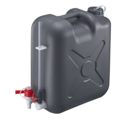 瑞穂化成工業 扁平缶ゲージ管付 片口グレー 20L 0775