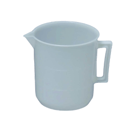 ポリ手付ビーカー 3L