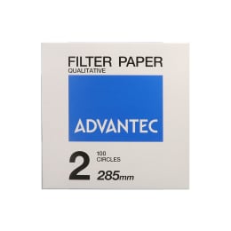円形定性ろ紙 #2 285mm 100枚