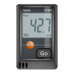 温湿度データロガー 黒 testo 174H