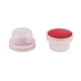 ポリ栓 サンプル瓶PS-50A用 エンジ 50個 308309