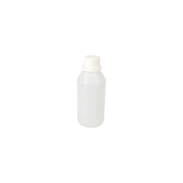 不正開封防止式細口瓶 HDPE 白 100mL 15701