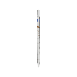 メスピペット 極太大穴 短形 先端目盛 カラーコード付 5mL 10本 020210-52A