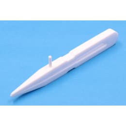 PTFE先細ピンセット 200mm ガイド付