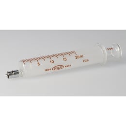 VAN 白硬注射器 横口 20mL ロック先 classI 00211006 真空パック包装