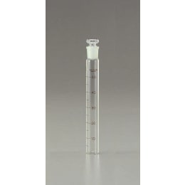 共通摺合共栓比色管 シルバーステイン目盛付 50mL 24.1×250 5mL目盛 COLOR-TUBE50-250S
