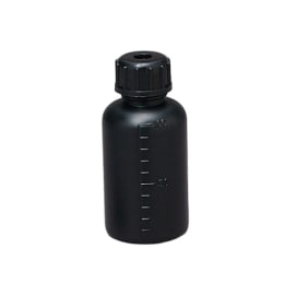 細口びん 黒色 PE 100mL 0112BK