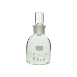 柴田科学 均量フランびん カラー無溝なし 100mL 5本 080530-1050A