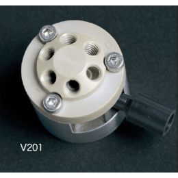 小型手動バルブ 2連3方 V201