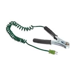 ハンナインスツルメンツ・ジャパン Kタイプ センサー(パイプ表面温度測定 最高200℃)留め金タイプ HI 766TV1