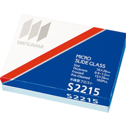 フロストスライドグラス S2215 100枚
