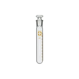 柴田科学 SPC共栓遠心沈殿管 丸底形 ガラス平栓付 目盛付 10mL 030280-15107