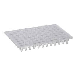 0.1mL 96ウェルPCRプレート ノンスカート 10枚入