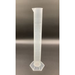メスシリンダー PP製 クラスB 目盛付 100mL