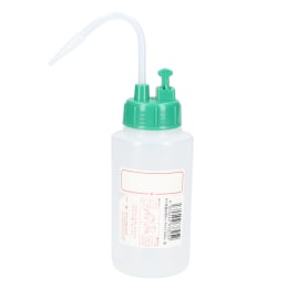 NT洗瓶 B型 弁付 カラーキャップ 250mL 色6 GR グリーン
