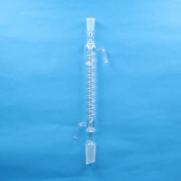 Fine共通摺合じゃ管冷却器 グラハム 筒長 200mm 上部雌15/25 下部雄24/40
