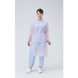 アイソレーションガウン ピンク 100入