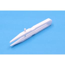 PTFE先細ピンセット 150mm ガイド付