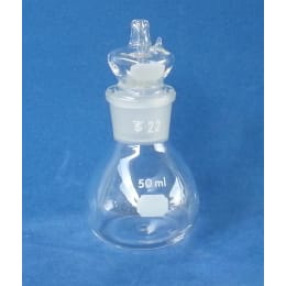 ピクノメーター 広口 50mL 共通摺22