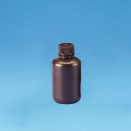 細口褐色試薬瓶 HDPE 125mL 12入
