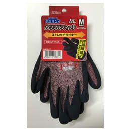 デジハンドパワフルfitstretchliner 手袋 M レッド 1双
