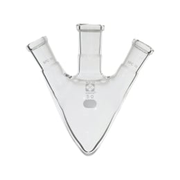 SPC三口梨形フラスコ 50mL