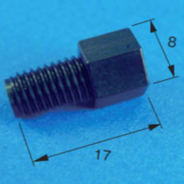 PEEKφ2コネクター 9772 1/4-28UNF F-2422-002 10入