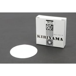 桐山ロート用ろ紙 No.6 φ60mm 50枚