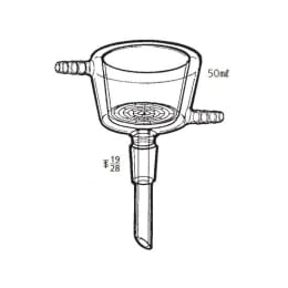 恒温ジャケット付桐山ロート SU-40W