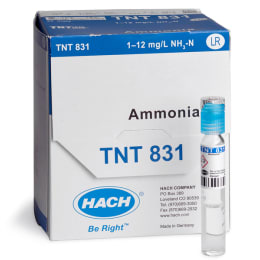 TNT831 アンモニア試薬LR 25本 毒物 冷蔵 HACH2808